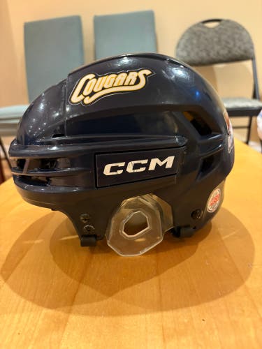OJHL Burlington Cougars Small CCM Tacks 720 Helmet Pro Stock (Used)