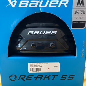 Medium Bauer Re-Akt 55 Helmet (New)