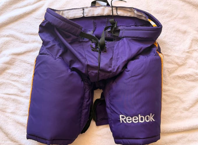 Large Reebok MHP 520 Lowers Hockey Pants - Retro LA Kings (Used)
