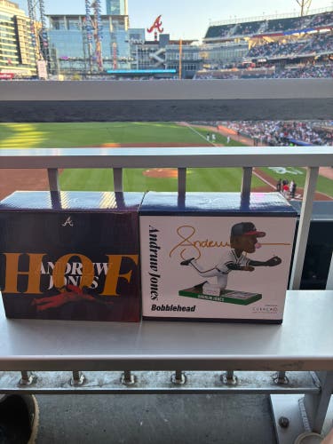 Andruw jones hall of fame bobble head