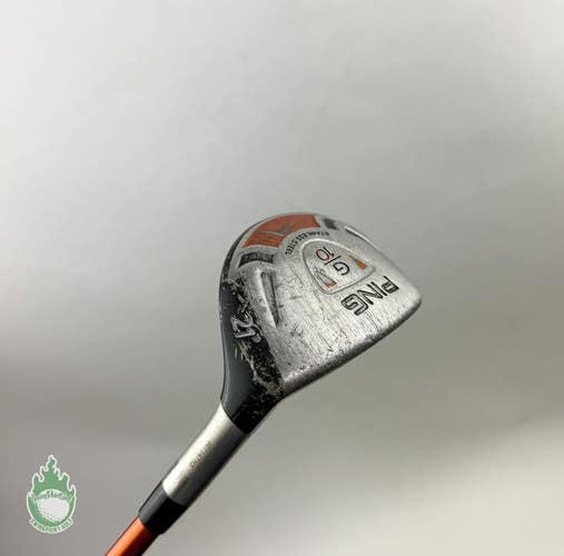 Used Right Handed Ping G10 Hybrid 21* TFC 129 Stiff Flex Graphite Golf Club