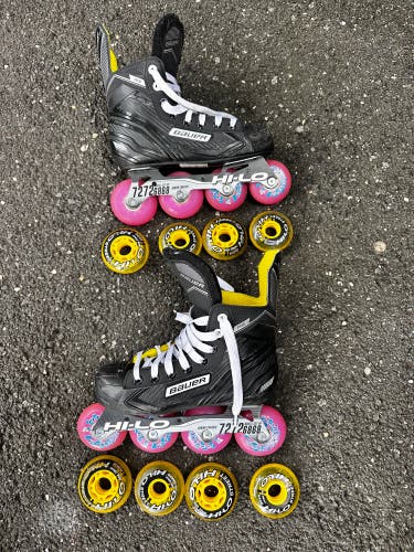 Bauer RS Inline Skates Regular Width Size 3 (Used)