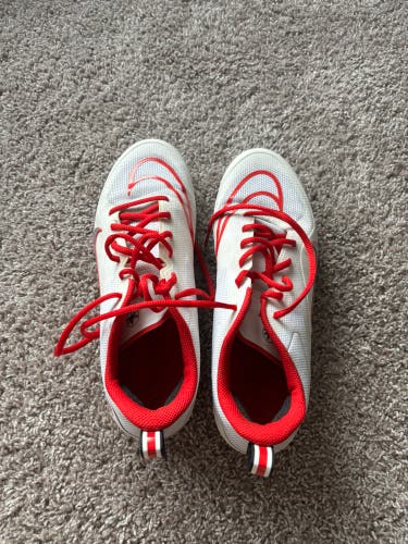 Ohio State White Men's Size M 12.0 (W 13.0) Adult Nike Vapor Edge Pro 360 Low Top (New)