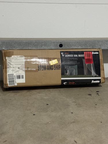 (New) Franklin Sports Fibertech Lacrosse Goal Backstop