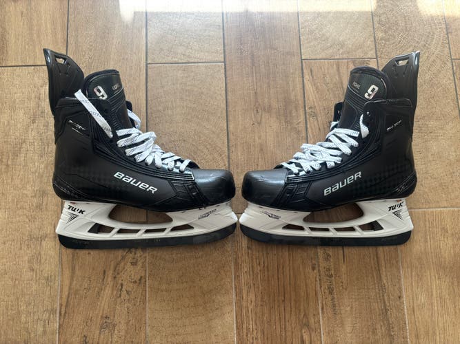 Jack Eichel Pro Stock Bauer Supreme Shadow Hockey Skates Size 10