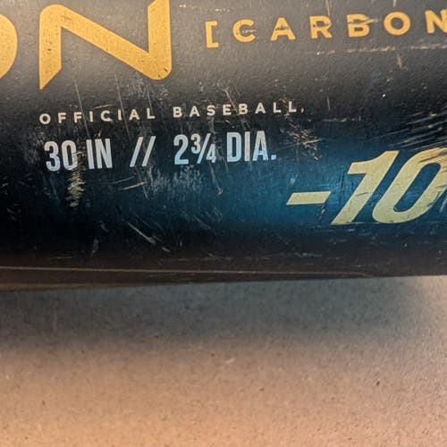 2023 Rawlings Icon Composite USSSA Certified Bat (-10) 20 oz 30" (Used)