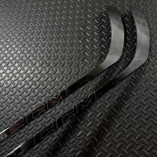 2 Pack Bundle- Senior CCM XF Ghost Right Handed Hockey Stick P29 75 Flex (New) - Blackout Edition