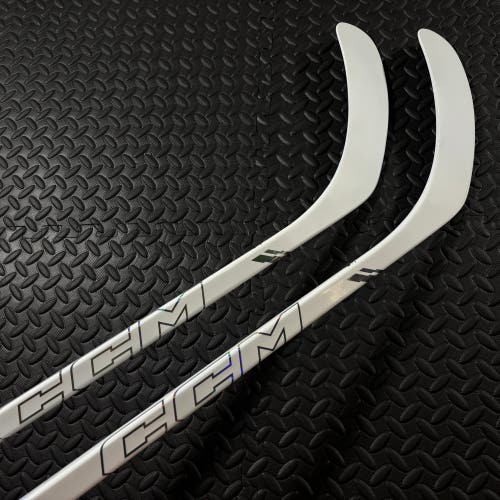2 Pack Bundle - Senior CCM XF Ghost Right Handed Hockey Stick P29 75 Flex (New) - Limited White