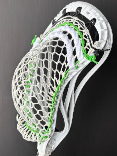 New Warrior Evo V Head Custom Strung with Hero 4.0 Mesh (Sample Stringing)