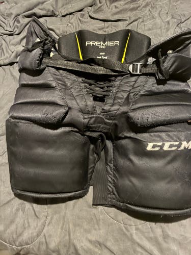 Senior Medium CCM Premier Pro Hockey Goalie Pants (Used)