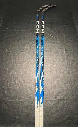 (2 Pack) Senior CCM JetSpeed FT9 Pro Left Hand Hockey Stick P28 70 Flex Pro Stock (New)