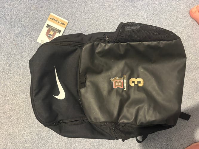 Team Issued Brown Lacrosse Backpack