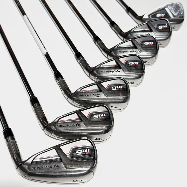 TaylorMade m6 アイアン　セット　5-P Taylormade M6 Iron Set 5-9, PW, AW Right Handed Stiff Flex Steel
