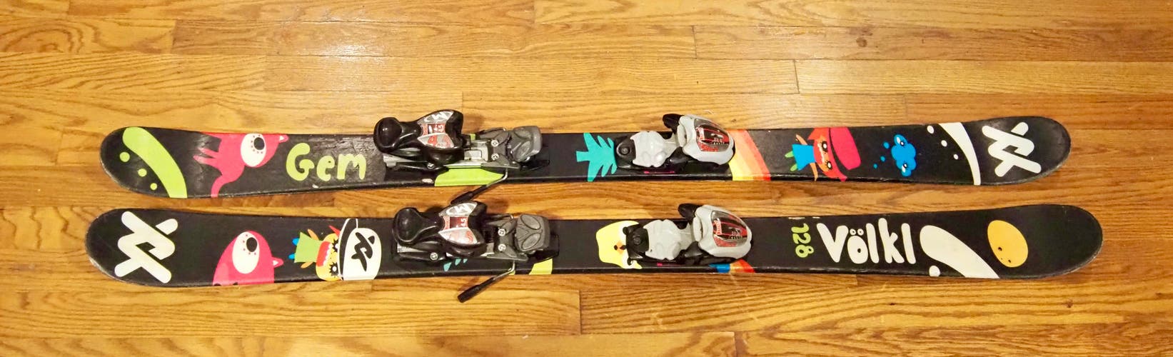 Kid's Park 128 cm Volkl Gem Skis With Bindings (Used)