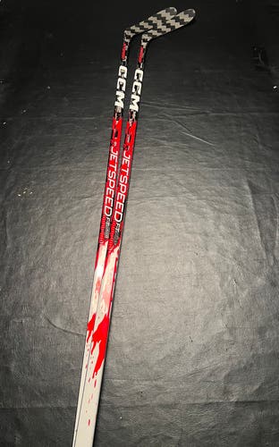 (2 Pack) Senior CCM JetSpeed FT9 Pro Right Handed Hockey Stick P28 70 Flex Pro Stock (New)