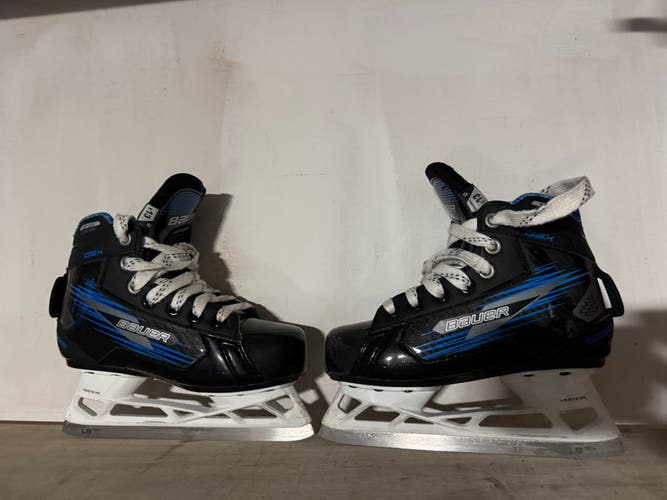 2024 Bauer GSX Youth Goalie Skates - Size Y13 (Gently Used - Half Season)