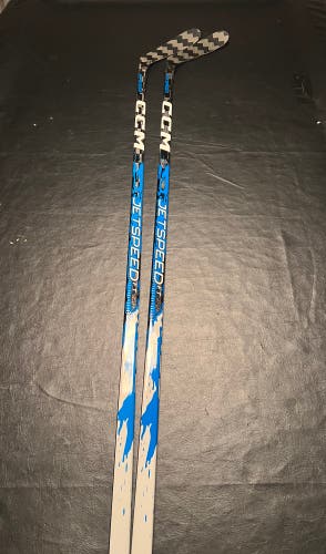 (2 Pack) Senior CCM JetSpeed FT9 Pro Right Handed Hockey Stick P28 70 Flex Pro Stock (New)