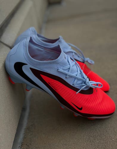 New Nike Phantom 6 Low Pro FG  Soccer Cleats Red Blue men’s size NEW HJ4122-400