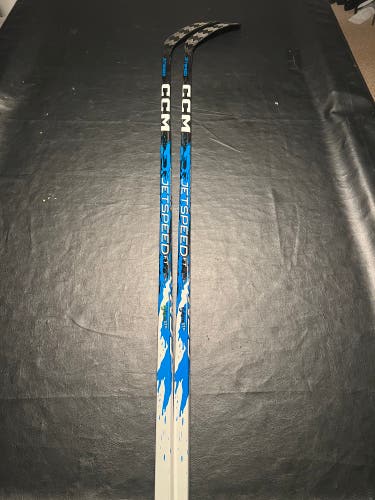 (2 Pack) Senior CCM JetSpeed FT9 Pro Left Hand Hockey Stick P28 75 Flex Pro Stock (New)
