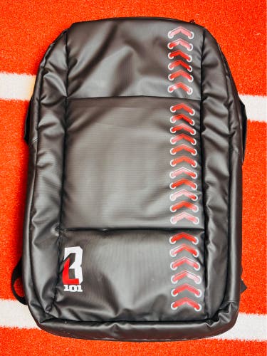 Baseball Lifestyle 101 (BL101) Baseball Backpack Gear Bag - Black/Red - Excellent Condition