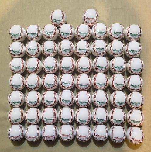 Diamond Baseballs 58 pack (New)