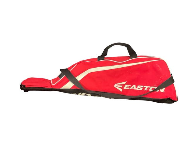 Used Easton BAT BAG BB/SB Player Carry Bag Red 11859-S000032758