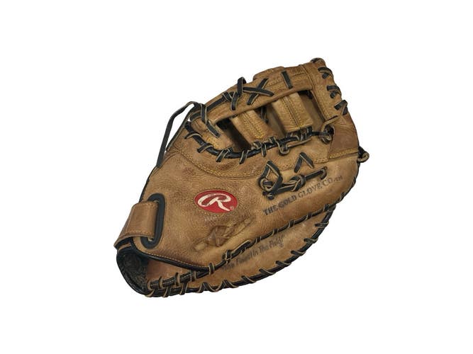 Used Rawlings PLAYER PREF BB/SB First Base RH Throw Brown 13" 11859-S000032755