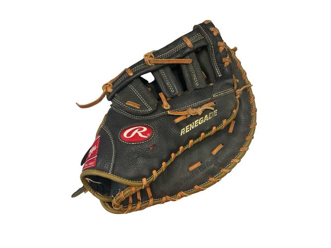 Used Rawlings RENEGADE BB/SB First Base RH Throw Black 13" 11859-S000032757