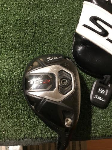Titleist TS2 23* Hybrid Regular Tensei CK Series 60HY Red Graphite Shaft 39.25