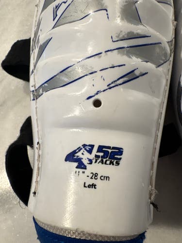 Junior CCM Tacks 11" Shin Pads (Used)