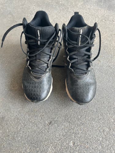 Black Men's 5.5Y (Big Kids / Youth) Youth Under Armour High Top (Used)