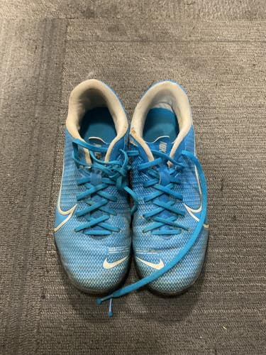 Used Nike MERCURIAL Soccer Indoor Shoes Carolina Blue Junior 03 11614-S000241635