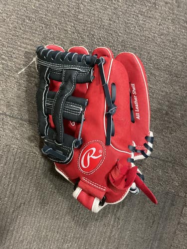 Used Rawlings SC115BH BB/SB Glove RH Throw Red 11 1/2" 11614-S000241701