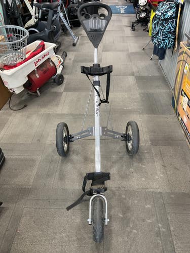 Used Pinemeadow COURIER Golf Cart Grey 3 Wheel 11614-S000241687