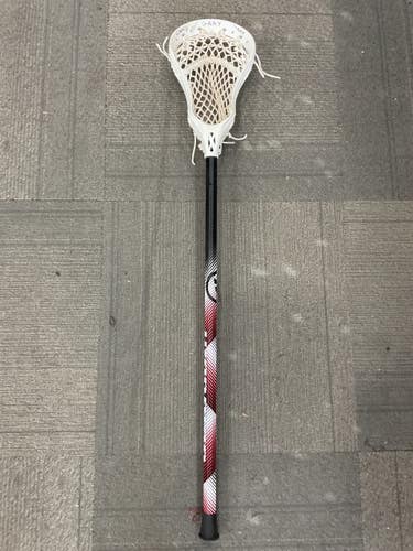 Used Warrior CRISS CROSS SHAFT/ EVO X HEAD Men Atk/Mid Complete Stick Black 11614-S000241689