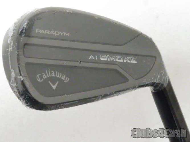 Callaway Paradym Ai Smoke Black Single 4 Iron Elevate MPH 95 Black Regular NEW