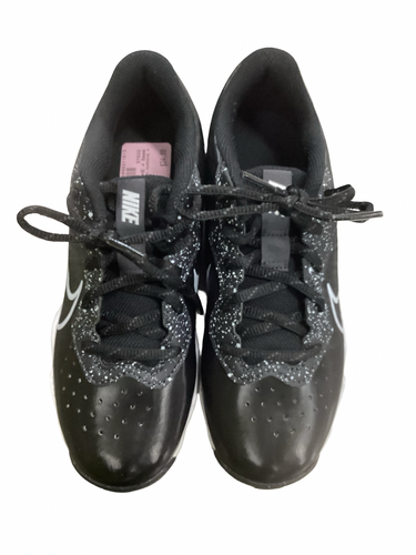 Used Nike ALPHA HUARACHE 4 BB/SB Cleats Black And White Junior 03 11613-S000187553