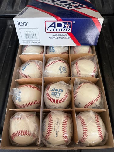 Baseballs 12 Pack (1 Dozen) (New)