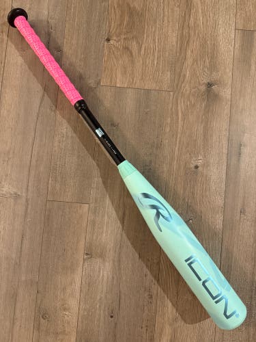 * 2026 RAWLINGS ICON COMPOSITE 30 / -12 USA Baseball Bat Drop 12 30 in 18 oz. *