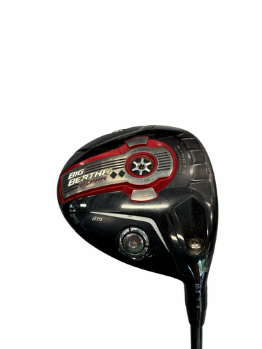 Used Callaway BIG BERTHA ALPHA 815 DBD 10.5 Mens Driver RH 10.5 Degree 11682-S000137108