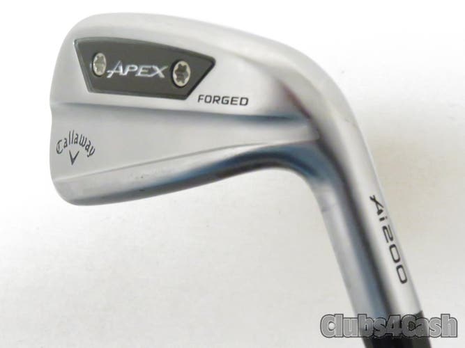 Callaway APEX Ai200 Single 7 Iron Dynamic Gold Mid 100 R300 Regular  Shop Wear