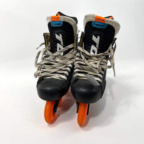 Used Tour Code 1 Inline Hockey Skates | Size 8 D | AB876