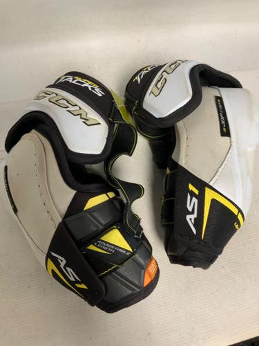 Used CCM TACKS AS1 Senior Elbow Pads LG 11823-S000041129