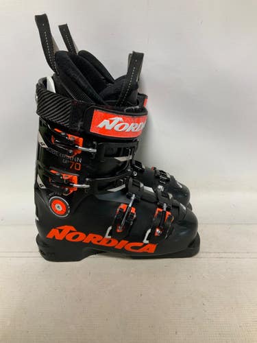 Used Nordica DOBERMANN GP70 Mens DH Ski Boot Black 275 MP - M09.5 - W10.5 11823-S000041121
