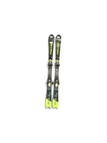 Used Fischer RC4 SL Boys DH Ski/Binding Yellow 135 cm 11823-S000041120