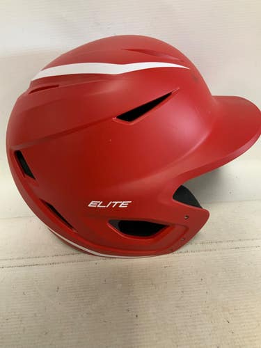 Used Easton ELITE X Batting Helmet No Mask Red M/L 11823-S000041108