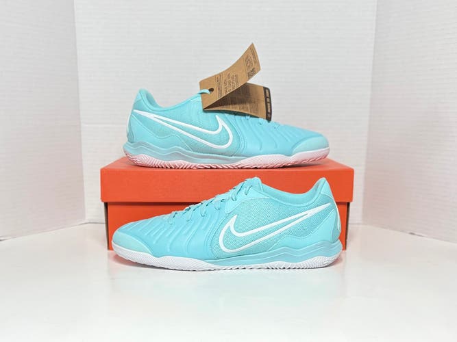 Blue Men's Size M 10.0 (W 11.0) Nike Tiempo Legend 10 Academy IC Indoor Soccer Shoes DV4341-401