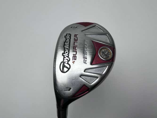 LEFTY TaylorMade Burner Rescue 3 Hybrid 19* REAX SuperFast 65g Regular Graphite