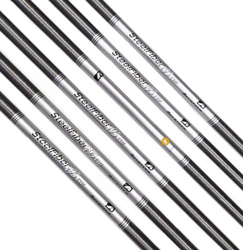 Aerotech SteelFiber i95 cw 6-PW+AW Iron Shaft Set Regular Flex .355 Taper