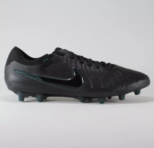 Black Men's Size M 7.0 (W 8.5) Nike Tiempo Legend 10 Pro AG Low Soccer Cleats DV4334-002 (NEW)